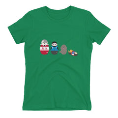 Stacking Boys Women's T-Shirt - Nerd Tease